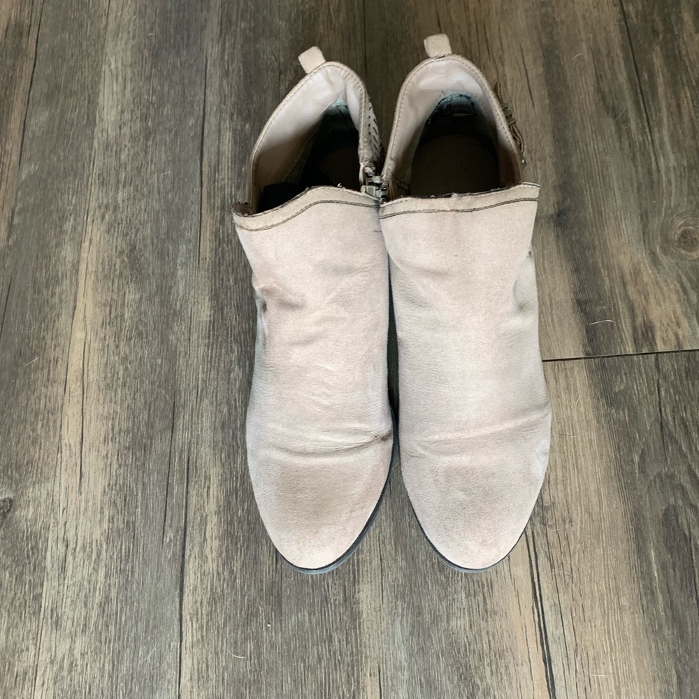 Suede Like Ankle Boots